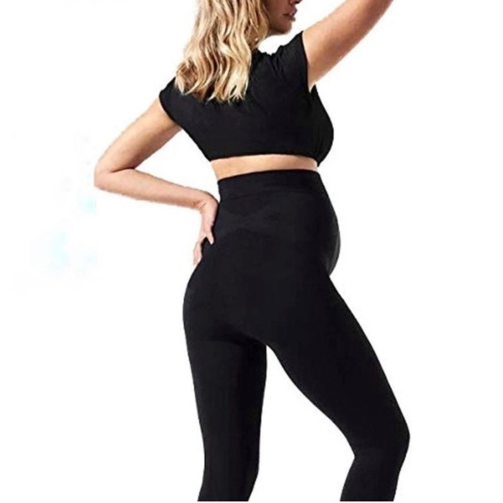 BLANQI Everyday Maternity Belly Support Leggings Size Large